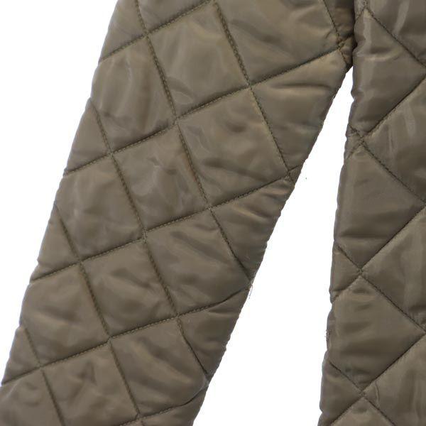 LAVENHAM Quilted coat 6 Brown hood Women Used