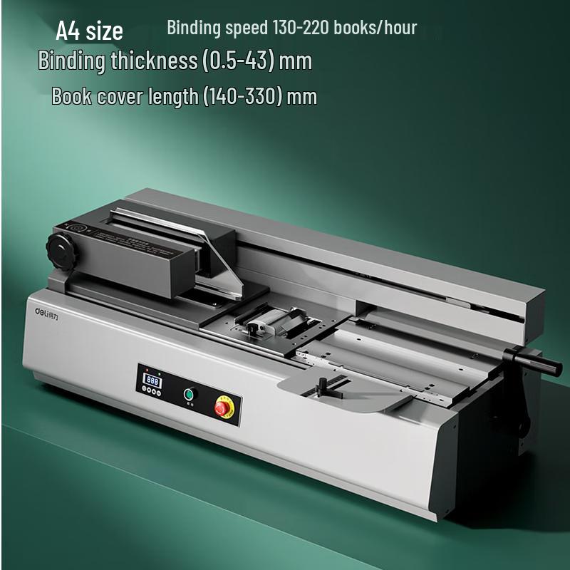 Deli GB904 A4 Desktop Wireless Hot Melt Glue Binder