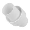 1.5in Hose Adapter 1.5 Diameter Pool Cleaner Connector Efficient Water Flow Robust ABS Construction Pool Cleaning Equipment