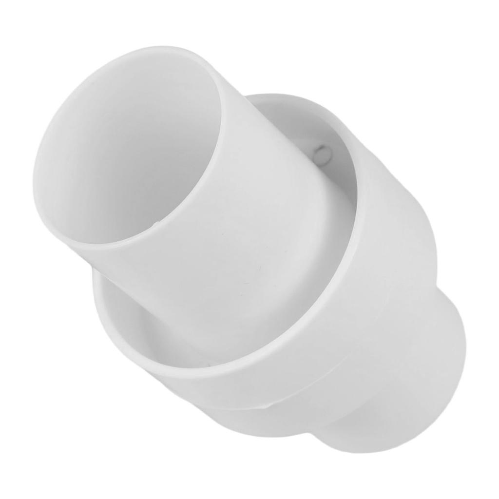 1.5in Hose Adapter 1.5 Diameter Pool Cleaner Connector Efficient Water Flow Robust ABS Construction Pool Cleaning Equipment
