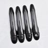 For Proton Gen-2 2004-2012 Car Door Handle Cover,black Carbon Fiber Pattern Cover Trim 2005 2006 2007 2008 2009 2010 2011