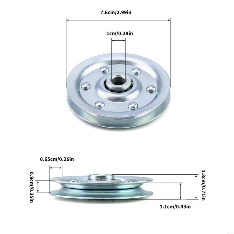 2025 New High Capacity 3 Inch Metal Garage Door Pulley for Residential and Industrial Use