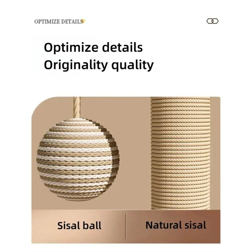 Sisal Scratching Board Cat Scratcher Cat Supplies Cat Turntable New Funny Cat Stick