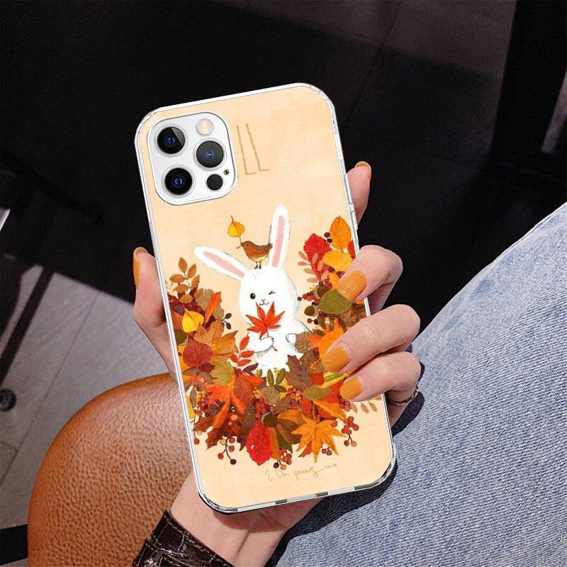 Pumpkin Happy Fall Autumn Phone Case For iPhone 17 Air 16 Pro Max 16E 15 + 14 Plus 11 12 13 Mini 7 8 SE Gift Print Cover Fundas