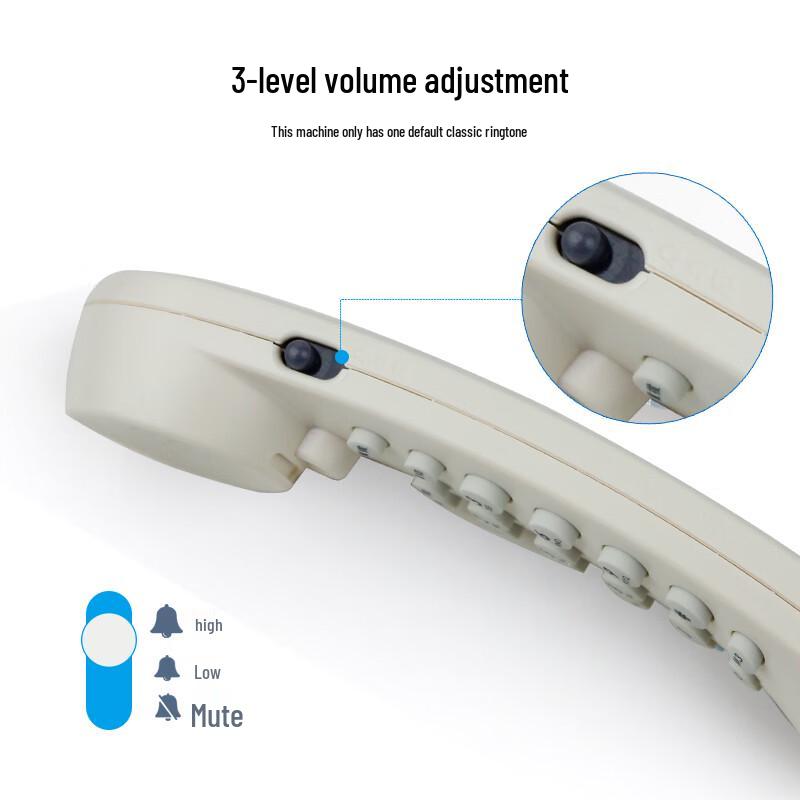 Philips Corded Wall-Mount Telephone (CN version)