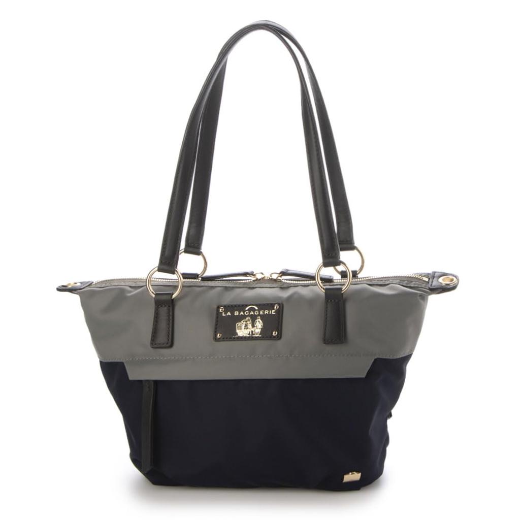 Handbag Waterproof Nylon 2WAY Handbag for Women Dark Gray [Lava Gagery] (15)