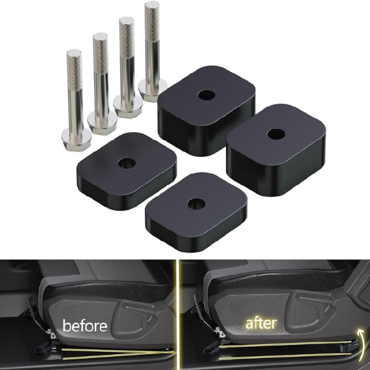 Resilient Rubber Seat Spacers Risers Jackers Adjustable Cushion Pad for 387-2104