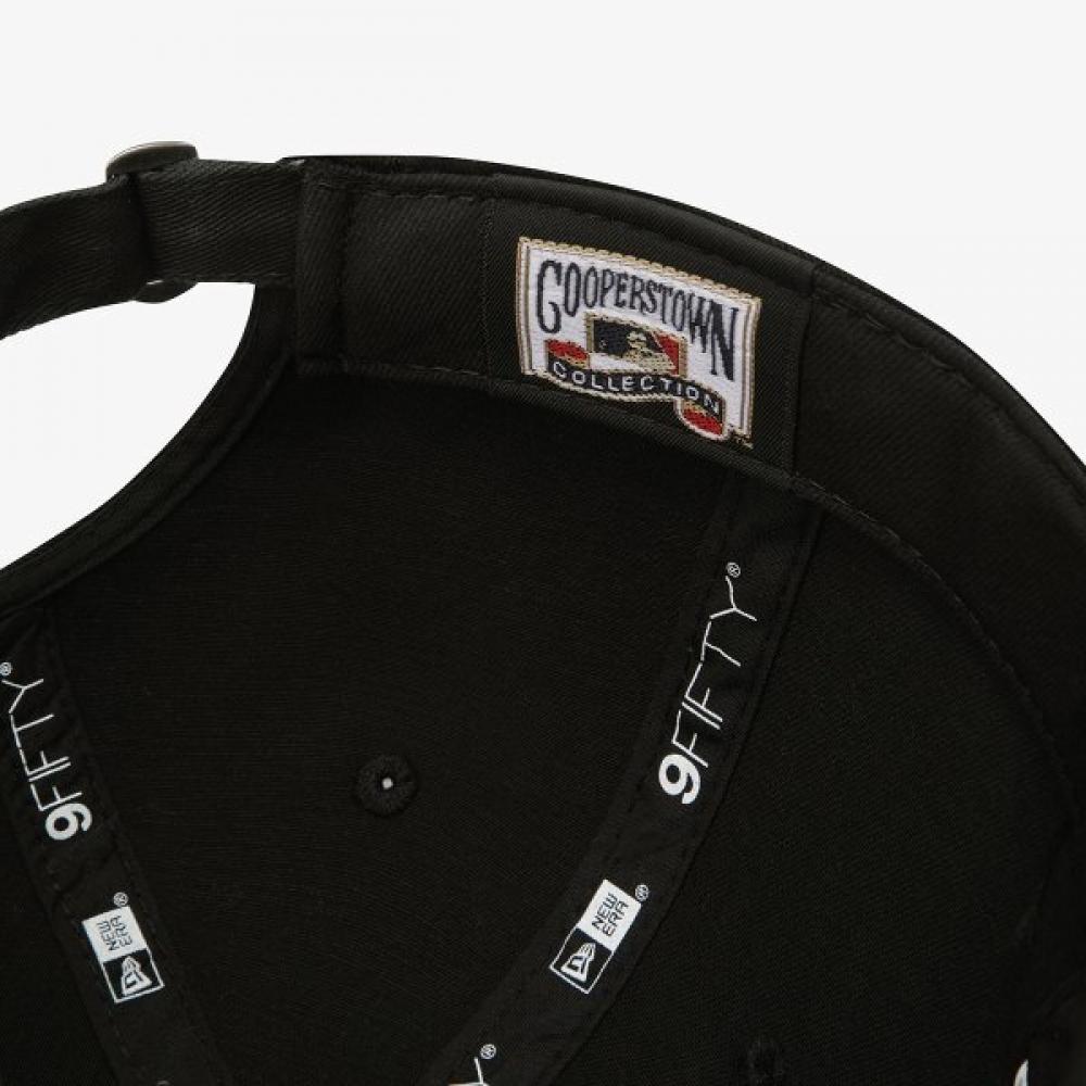 New Era New York Yankees Faded Washing Retro Crown Strapback Black 15131621