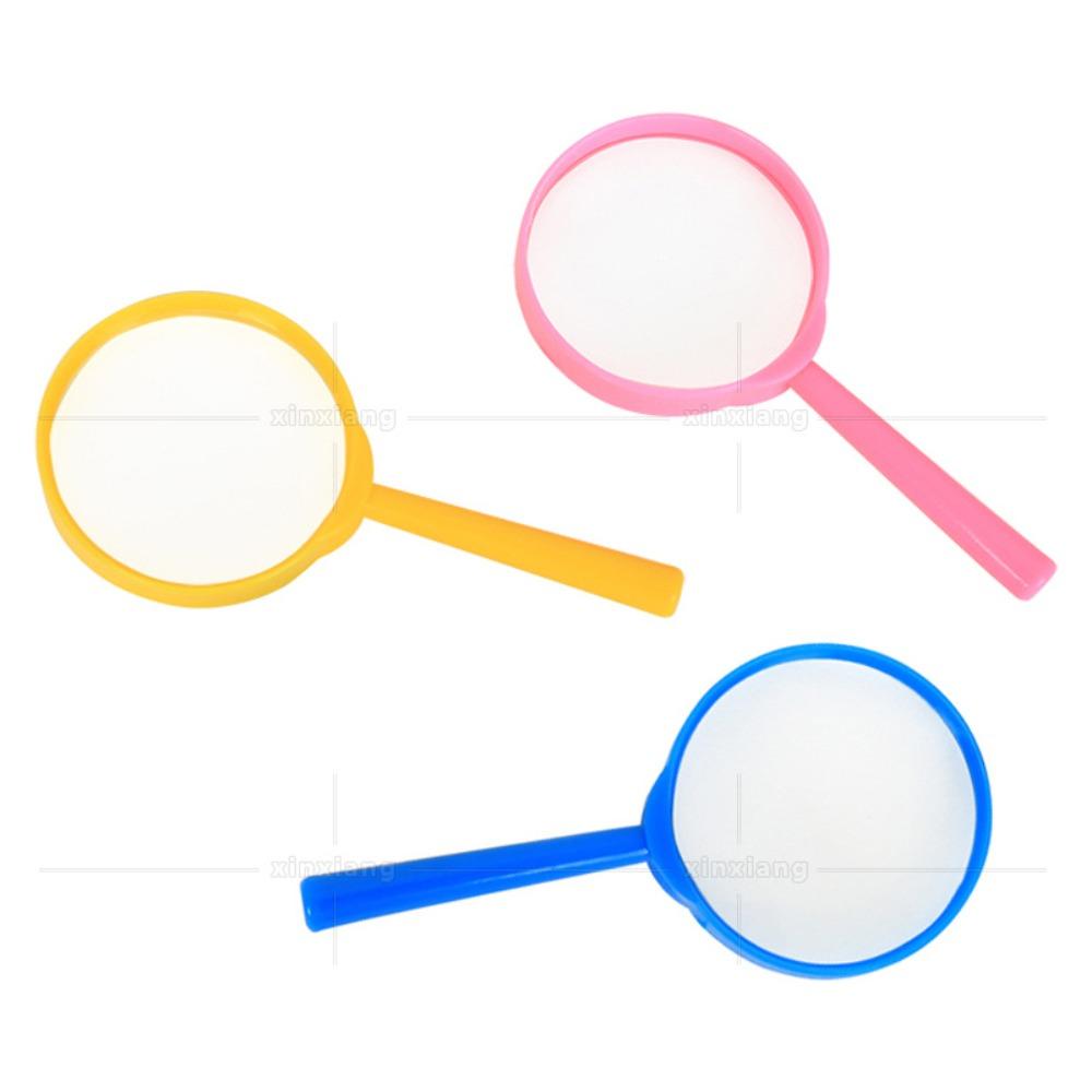 Eksploracja chemii Zabawki edukacyjne 3x Lupy ręczne Lupy do czytania Lupa