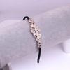 Gold Rhinestone Butterfly Korean Headband & Hairpin Set - Non-Slip Metal Hair Accessories