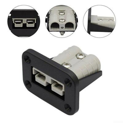 2PC FOR Anderson-Plug Flush Mount 50Amp Mounting Bracket Panel-Cover For Caravan