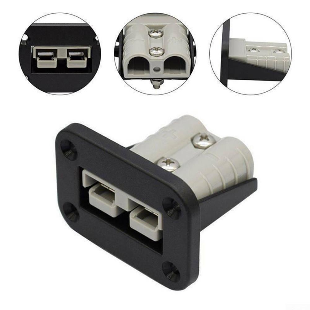 

2PC для Anderson-Plug Flush Mount 50Amp Монтажный кронштейн Панель-крышка для каравана