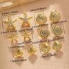 Starfish Shell Fashion Earring Set Ocean Inspired Stud Earrings Charm Earring Set  Women Daily Wear
