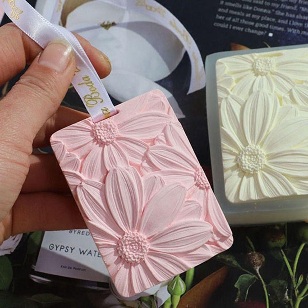 Ginkgo Leaves Silicone Fragrance Mould DIY Diffuser Stone Model Car Wax Tablet Mold  Car