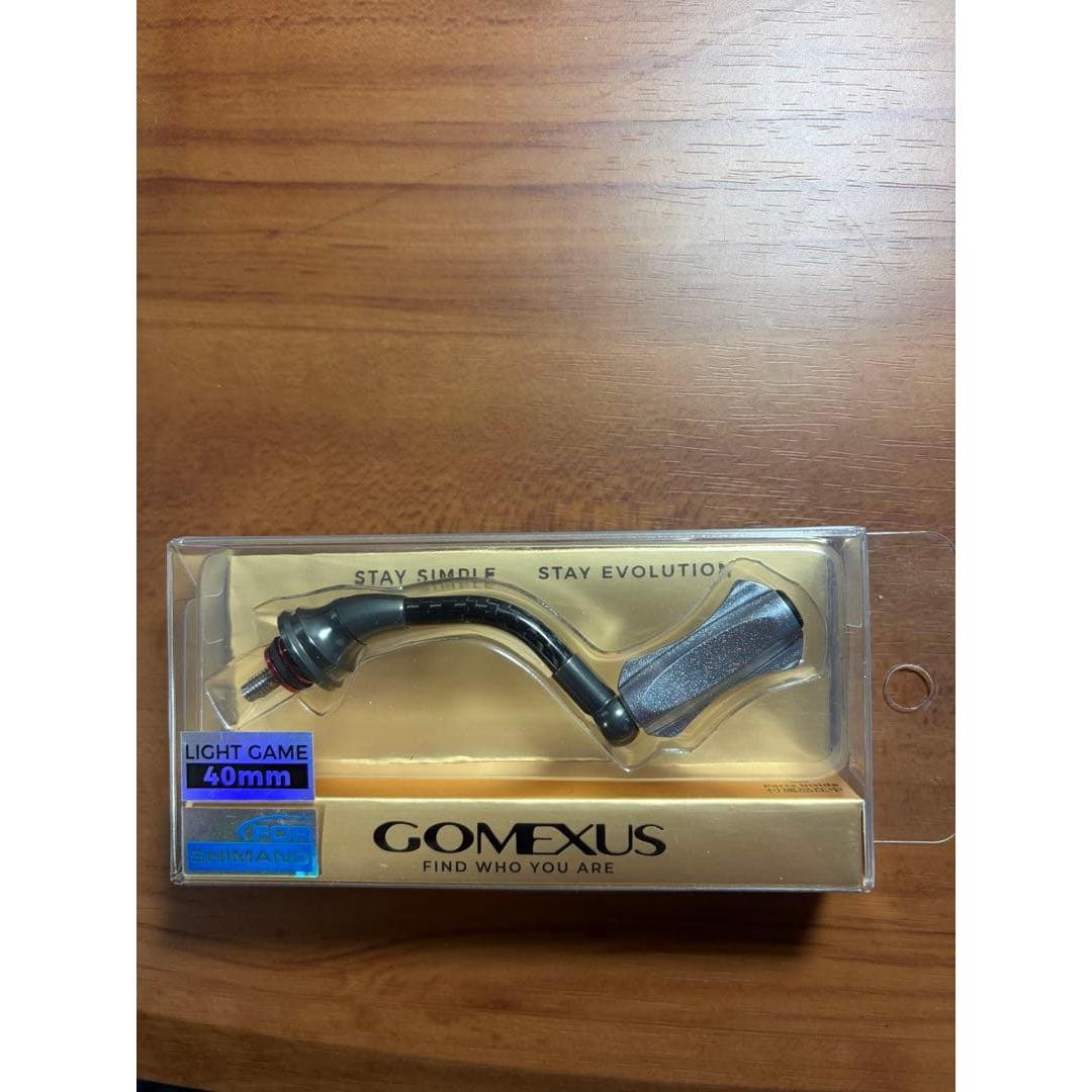 Used New and unused Gomexas light game reel handle 40mm Shimano Gunmetal