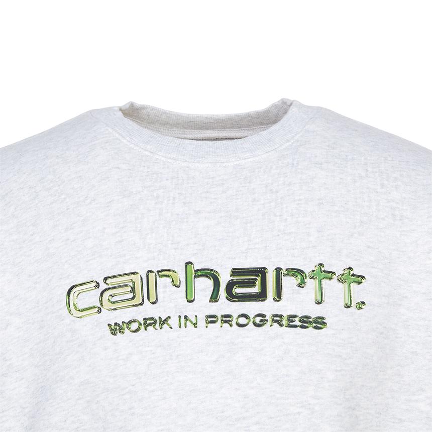 Carhartt WIP Logo Crew Neck Long Sleeve Sweatshirt Men sweatshirts I035189-482-XX