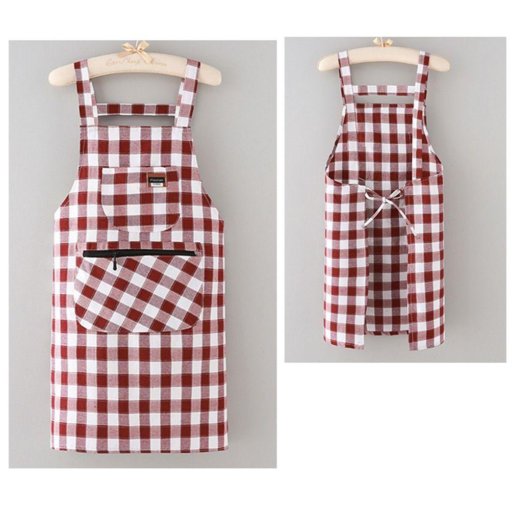 Cotton Cloth Kitchen Aprons Anti Dirty Cooking Aprons Chef Work Apron  Household Cleaning