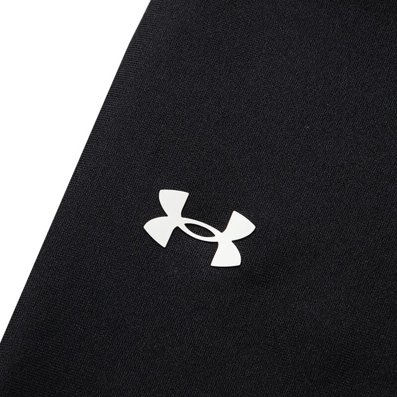 Under Armour Solid Stretch Compression Yoga Sports Leggings Women Bottoms Black 1361017-001