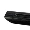 Carbon Fiber Style Inner Door Handle Panel Trim Cover for Ford Mustang 2015-2024