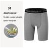 Men's Breathable Sweat-Wicking Compression Running Shorts for Outdoor Sports & Gym