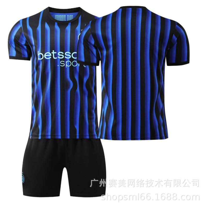 25-26 Inter Milan Football Uniform Home Set No. 10 Lautaro 9 Thuram 23 Barrera Jersey 24#