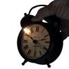 NEXTIME Table Amsterdam Small Alarm Clock, Stylish, Quiet Bell, European Design, Compact, Cool, Perfect for the Bedroom