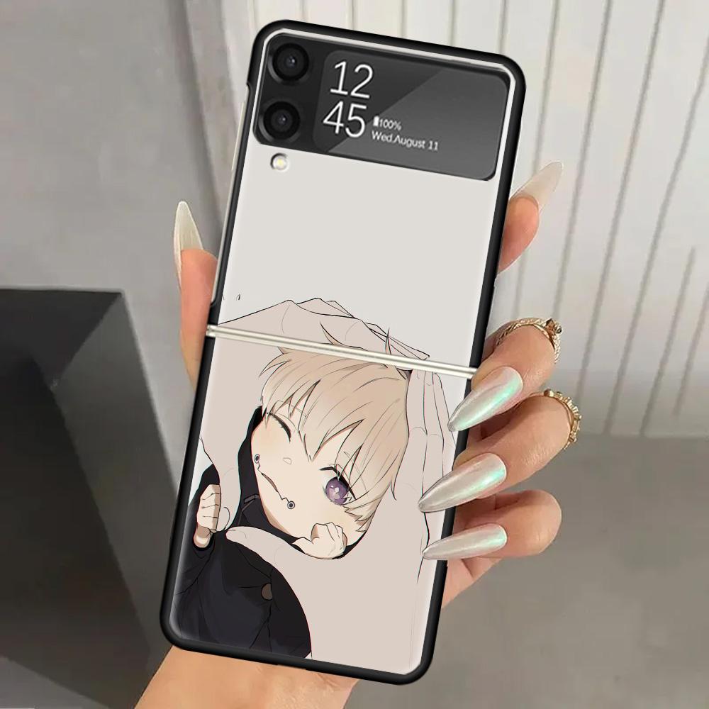 

Kaisen J-Jujutsu Милый Жесткий ПК Задний Чехол для Телефона для Samsung Galaxy ZFlip 7 6 5 Z Flip 4 ZFlip6 Z Flip7 5G ZFlip4 Flip3 Zflip5 Cover Samsung Z Flip 5