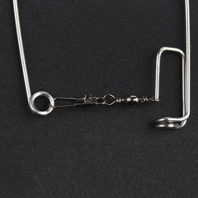 1pc Automatic Fishing Device Smart Steel Trigger Hook Spring Fishing Bite Automatically Catch H R6S9
