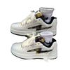 2025 Spring and Autumn New Plaid Mandarin Duck Lightning Bread Shoes Couple Models High Value Breathable High Quality Casual Board Shoes