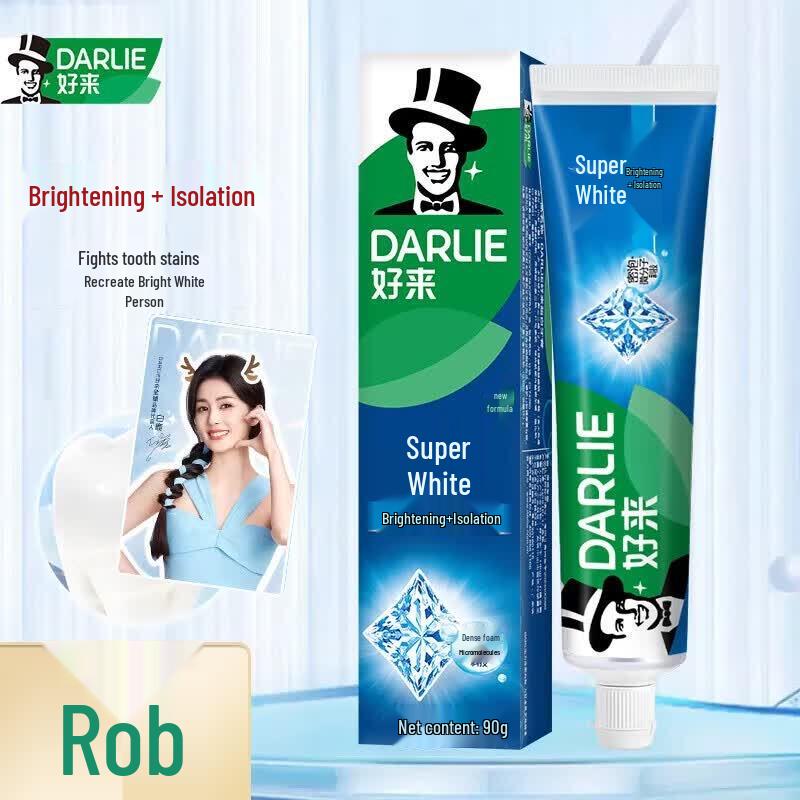 DARLIE Super White & Fresh Breath Fluoride Toothpaste 90g x 5
