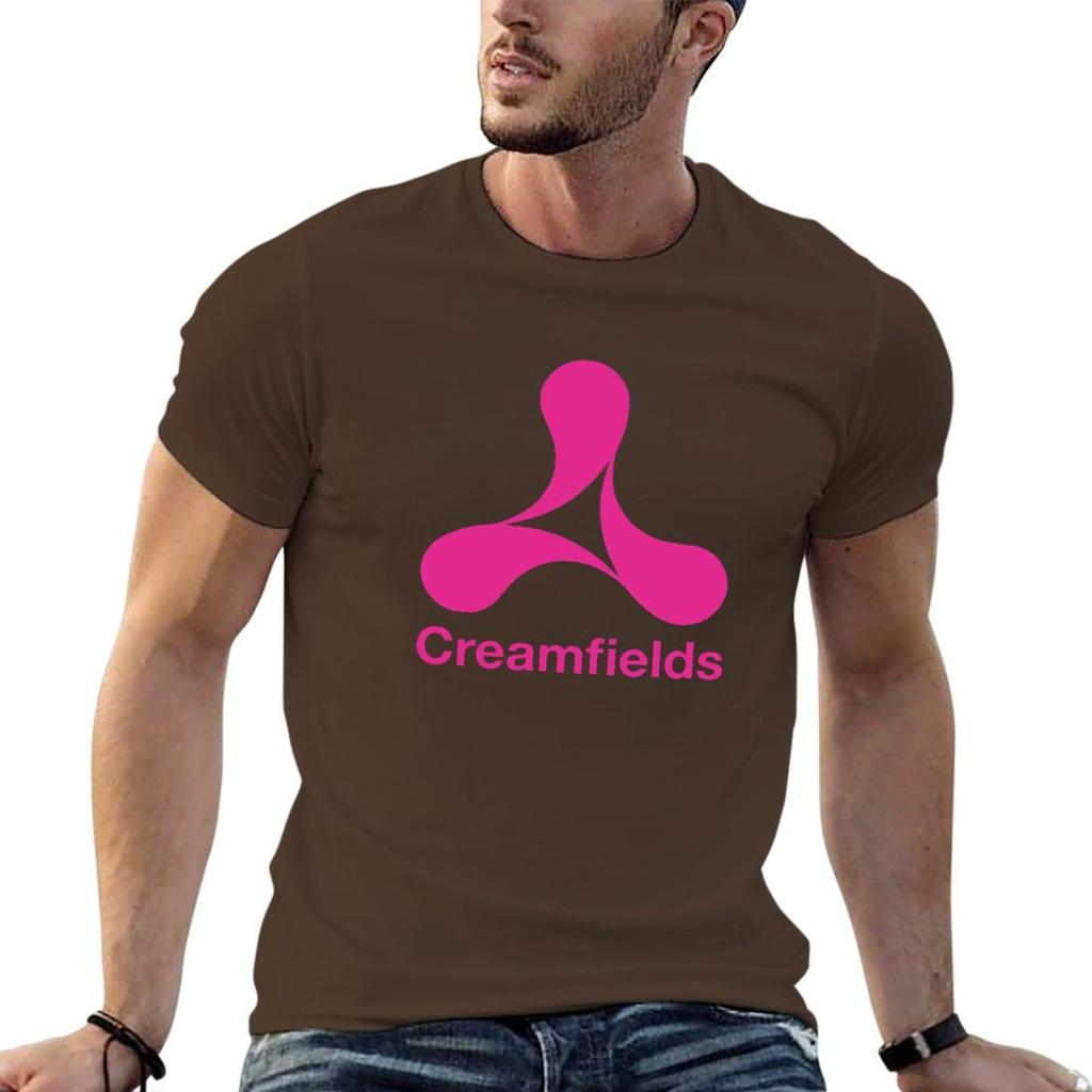 Creamfields Tanz- und Musikfestival T-Shirt T-Shirts Grafik T-Shirt Vintage Neue Ausgabe T-Shirts Herren