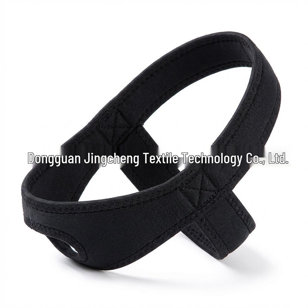 Czarny pasek pod brodę przeciw chrapaniu dla dorosłych