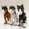 3D Printed Horse Ornament Simulation Pony Fidget Toy with Movable Joints Articulated Animal Model Educational Toy Home Office Decoration