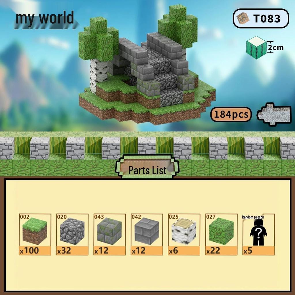 Magnetische Blockwelt: DIY Bausteine - Lernspielzeug für Kinder