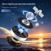 Solar-Powered Rotating Car Air Freshener Ornament