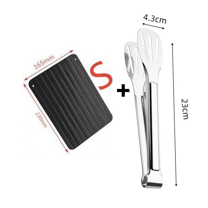 Quick Defrosting Tray for Frozen Meat Natural Heating Defroster Tray Rapid and Safer Chopping Boards for Frozen Meat Fish