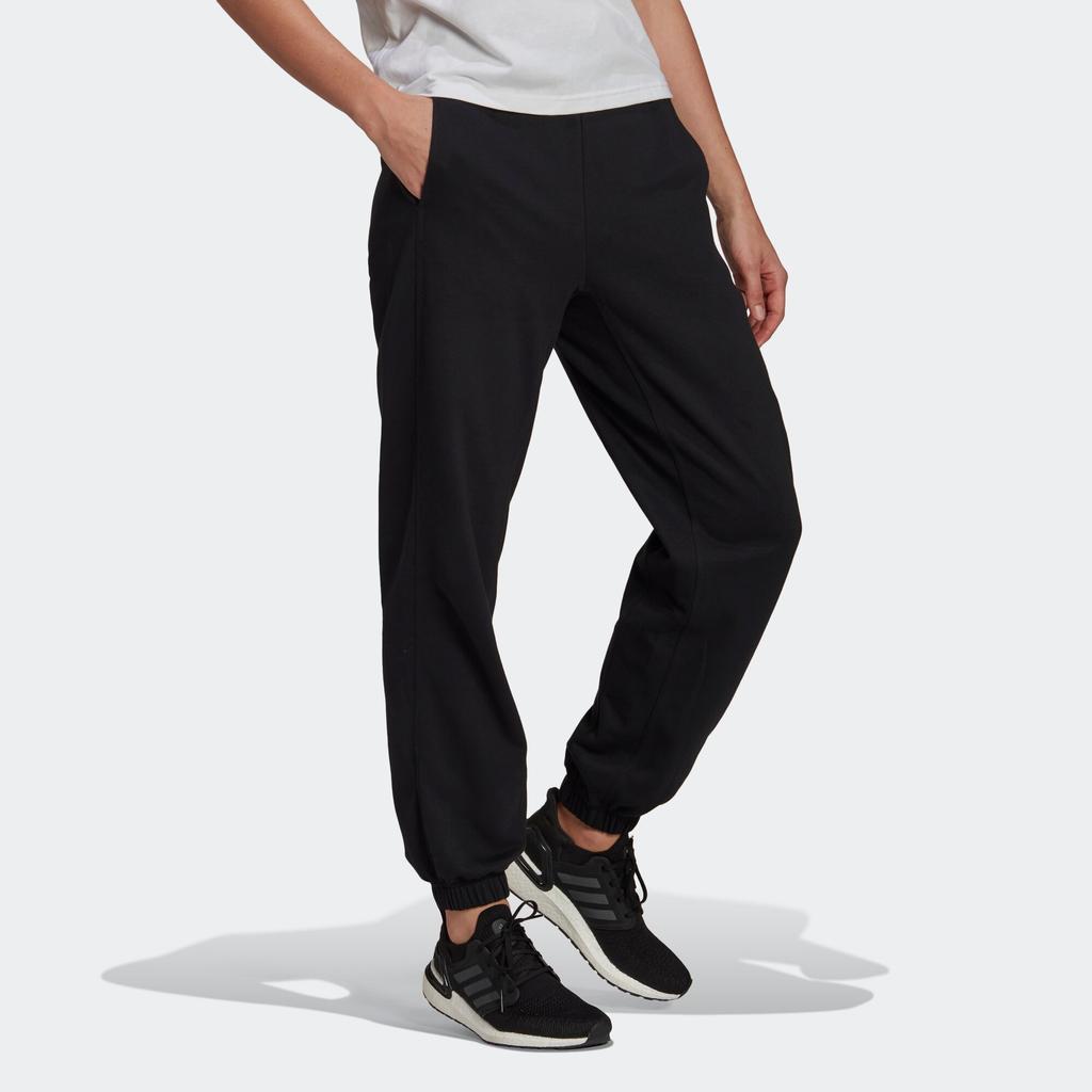 Adidas Knitted Sweatpants Women's Black HE0419