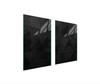 PLACA PROTECTORA DE CRISTAL PARA COCINA 65x52 NEGRA