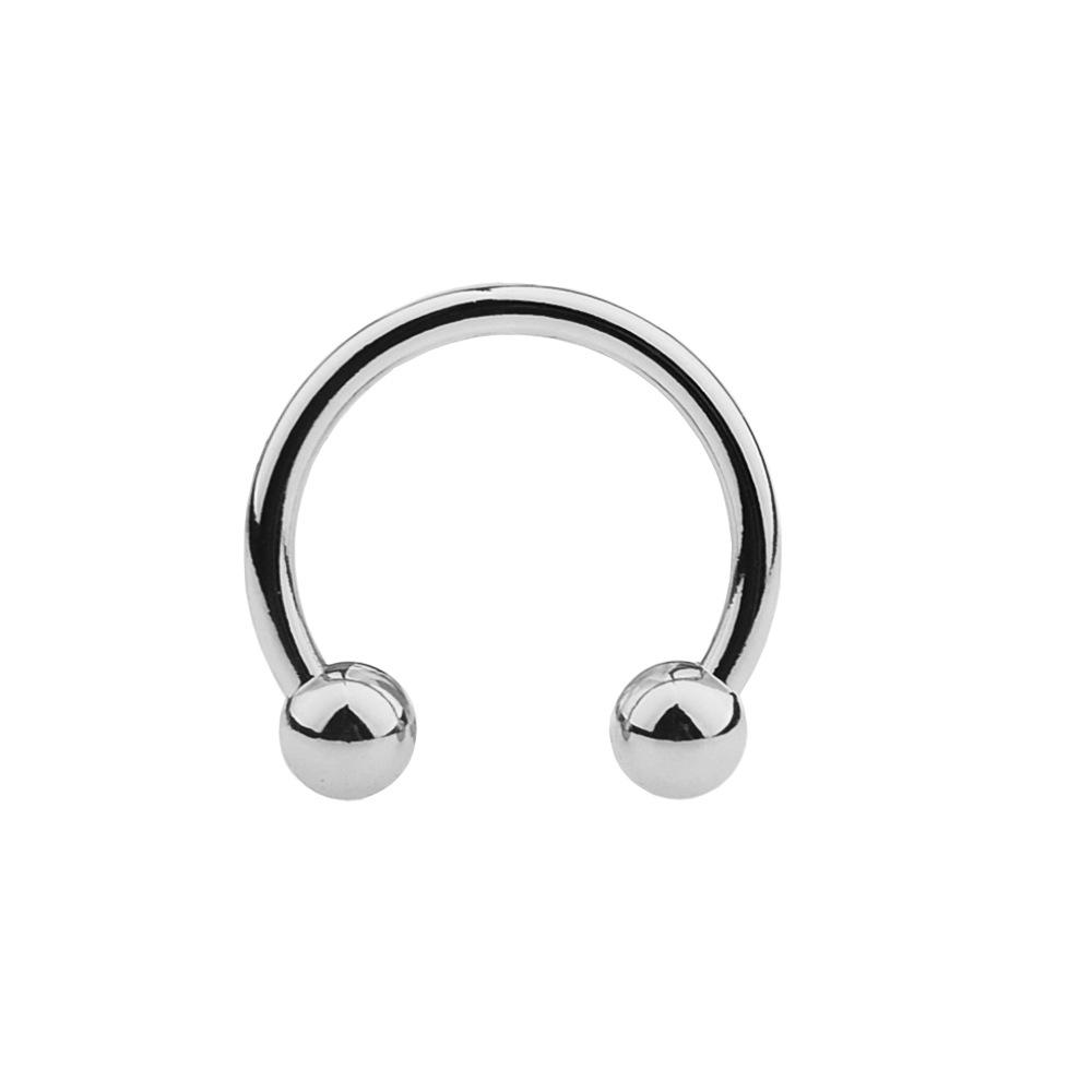 SM Metal Cock Ring Double Ball Ring Chastity Ring Adult Sex Toy Penis Ring  2 Pack  40mm