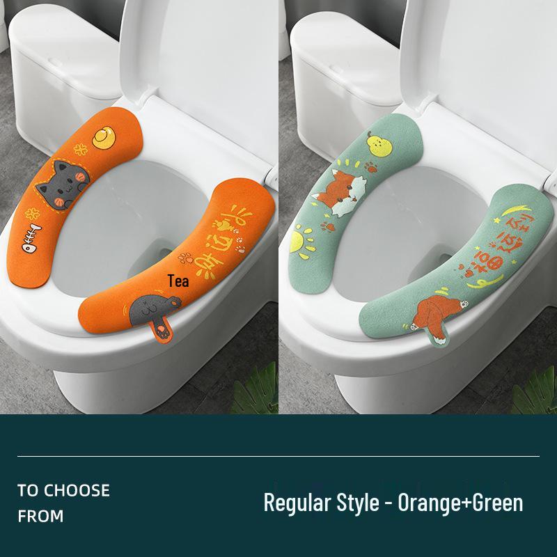 Universal Washable Thickened Toilet Seat Cushion for All Seasons