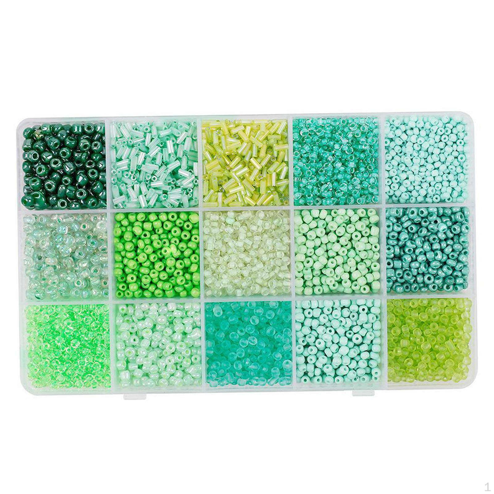 

Наборы бусин для рукоделия Бусины-разделители Маленькие для изготовления ювелирных изделий Поиск ожерелий светло-зеленый