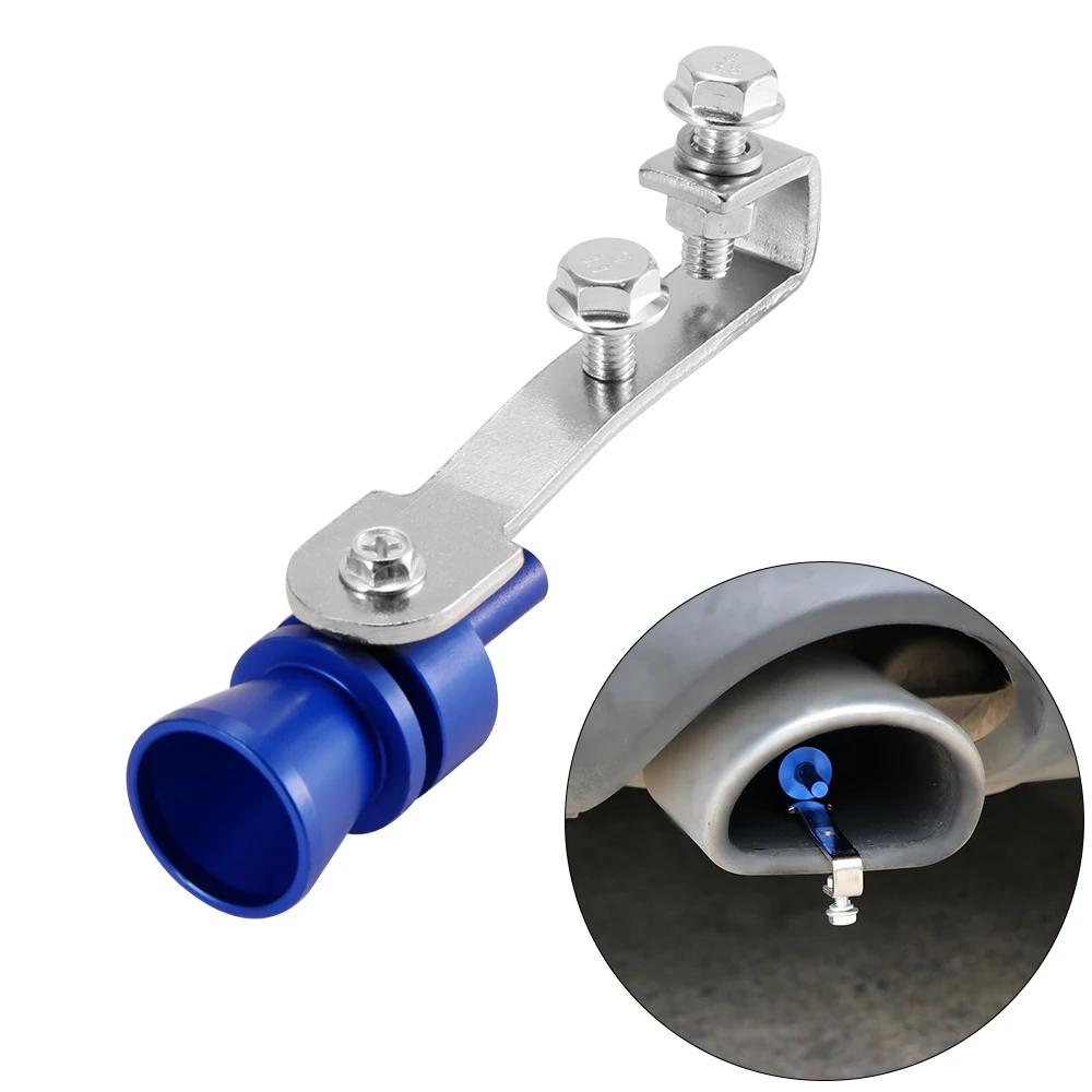 Размер M Универсальный Свисток Турбо-звука Глушитель Выхлопная труба Свисток Поддельный Симулятор Свистка Автомобиль Автомобильный стайлинг Авто Запчасти