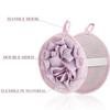 6 Pieces Bath Shower Loofah Pouf Sponge Mesh Pouf Shower Ball Exfoliating Body Loofah Pad Shower Ball Shower Glove With Flower Bath Ball