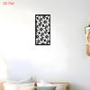 1pc Metal Wall Art Flower Pattern Elegant Home Decor Living Room Ornament Garden Decoration