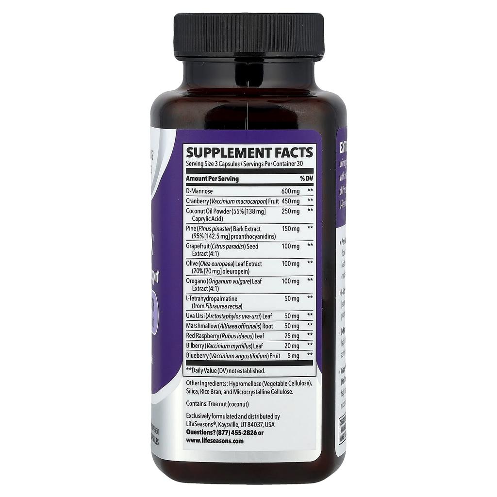 Therapeutic, Urinari-X® Urinary & Yeast Supplement, Extra Strength, 90 Veggie Caps