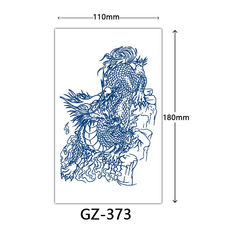 Kräuter-Tattoo-Aufkleber, Saft-Tattoo-Aufkleber, Englischer Buchstabe Semi-permanente Tattoo-Aufkleber Tattoo