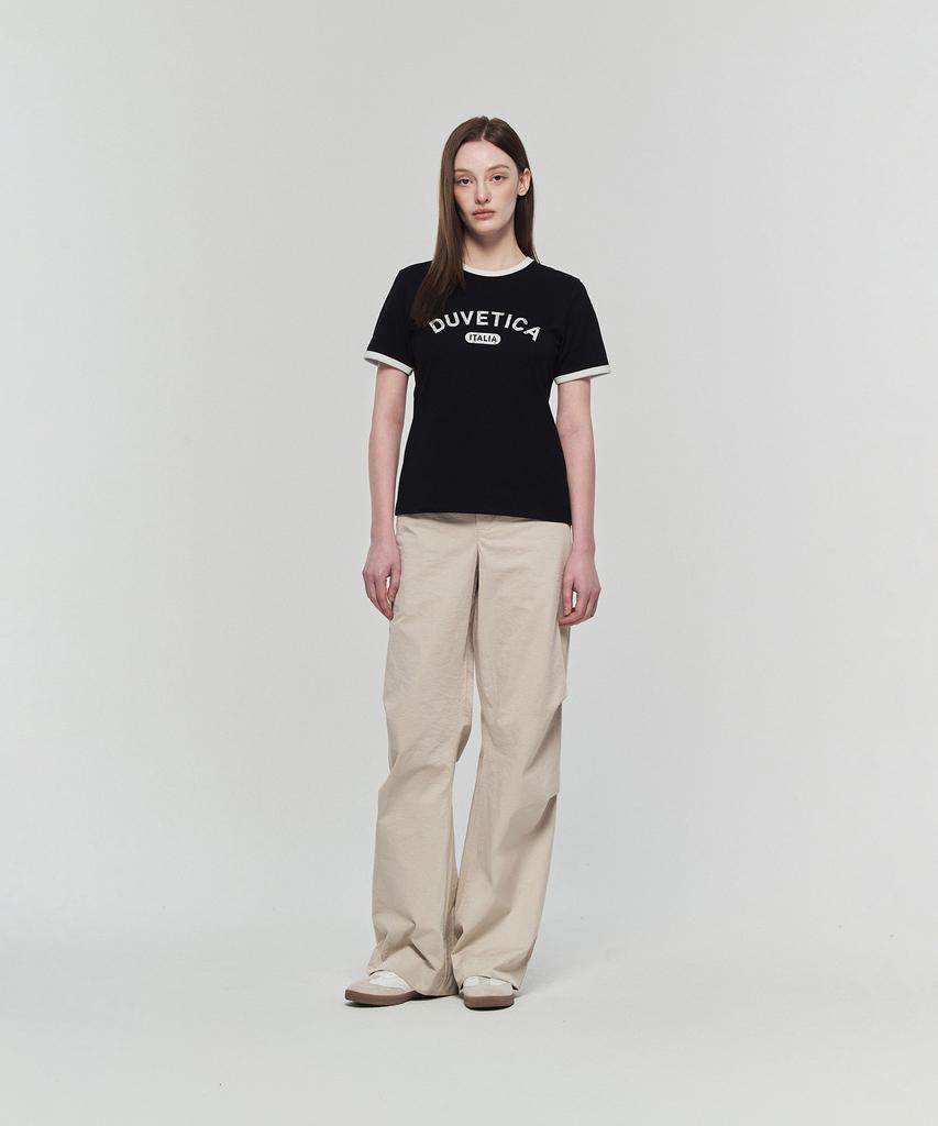DUVETICA Chietti (Black) (Women'S Short Sleeve T-Shirt)