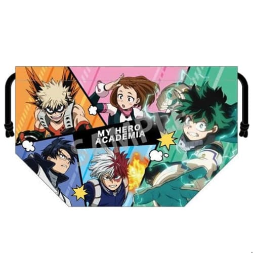 My Hero Academia Lunch Drawstring Bag