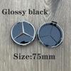 Benz amg 4pcs 75MM Car Styling Wheel hub modification Center Covers Hub Caps For Mercedes Benz B/C/E/S W211 W203 W204 W210 W124 AMG W202