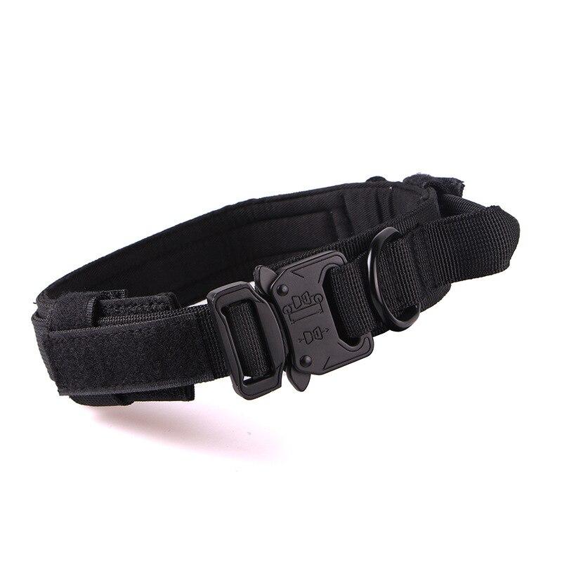 Taktické vodítka a obojky pro psy Nastavitelný nylonový vojenský obojek pro střední a velké psy Ovocí Alsaský ovčák Trénink Lov
